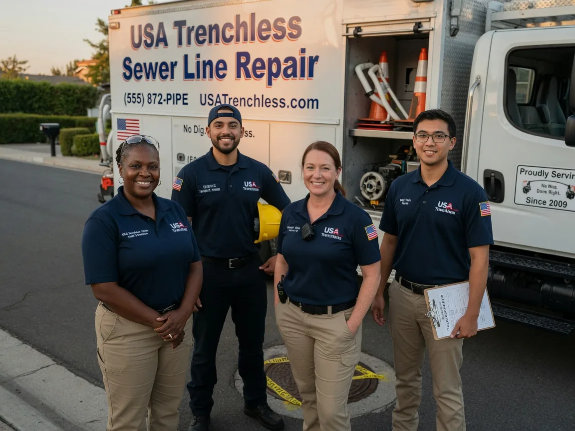 Sewer Line Repair company in Calera, OK